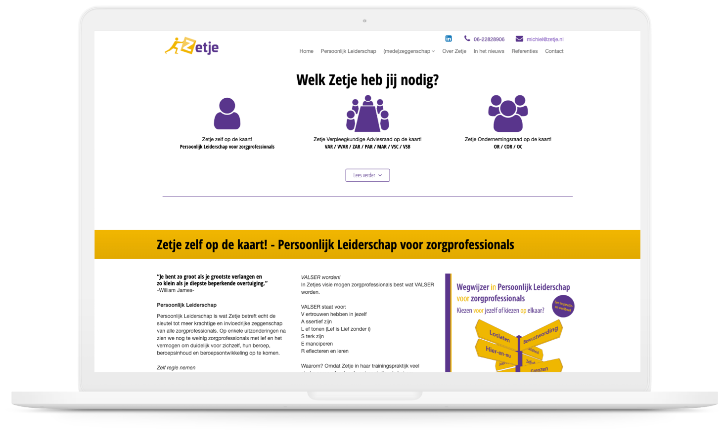 Zetje Macbook mockup